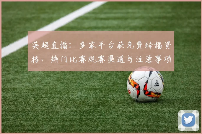 英超直播：多家平台获免费转播资格，热门比赛观赛渠道与注意事项解读